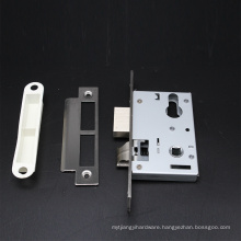 PIn hole 50mm backset center 50 mm lock body with zinc alloy latch and deadbolt Satin finish